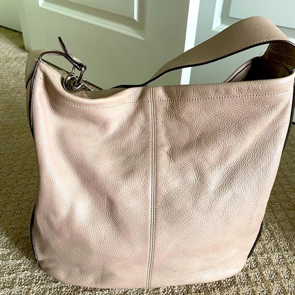 Beige Coach Hobo Bag - Picture 1 of 5